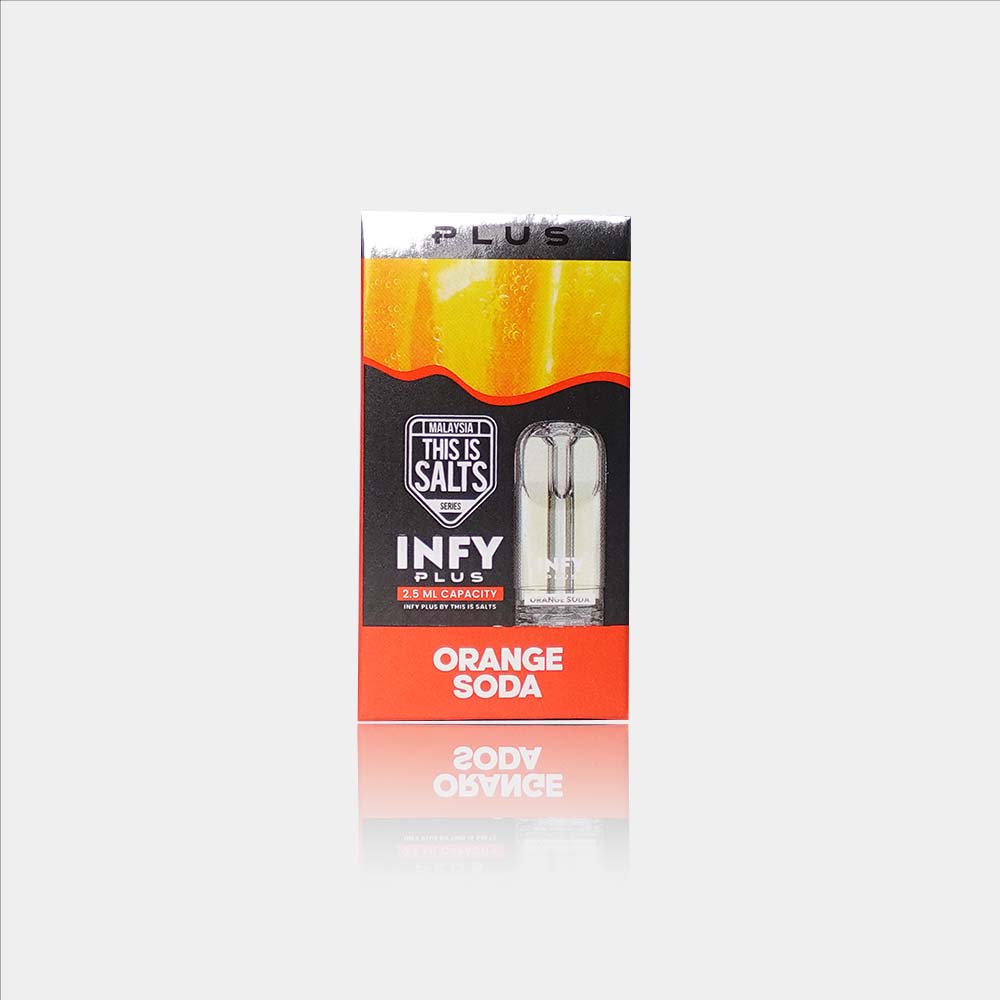 หัวพอต หัวพอต INFY Plus 2.5 ml. - Orange Soda – Thai Vape Shop