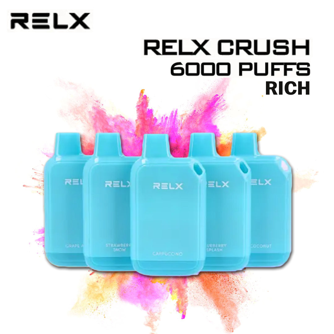 พอตใช้แล้วทิ้ง RELX Crush Rich - 6000 คำ