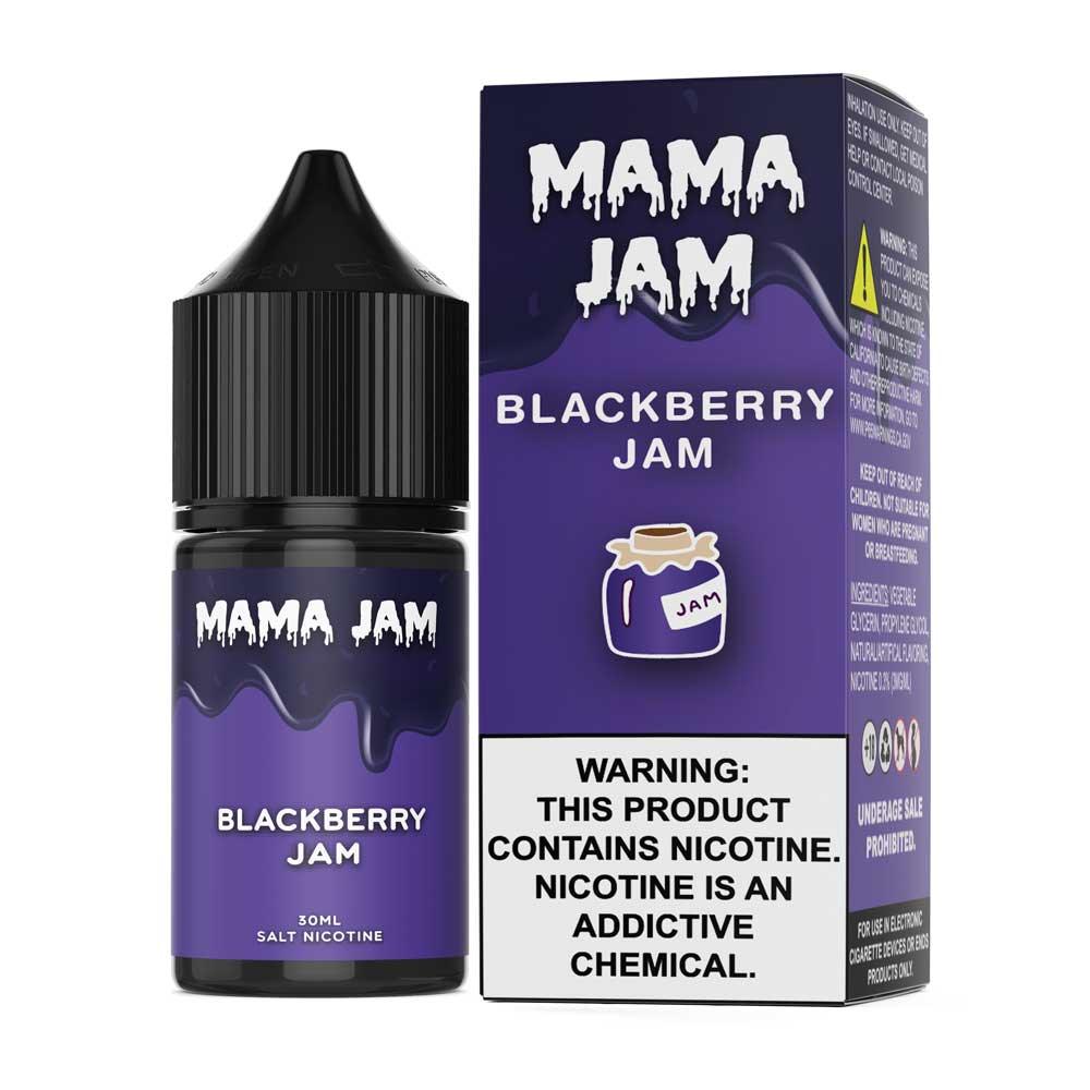 น้ำยาบุหรี่ไฟฟ้า น้ำยาบุหรี่ไฟฟ้า MAMA JAM - Blackberry Jam - ซอลนิค - 30mg – Thai Vape Shop