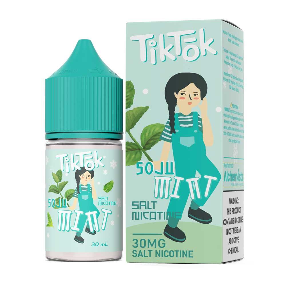 น้ำยาบุหรี่ไฟฟ้า น้ำยาบุหรี่ไฟฟ้า TikTok - Soju Mint - ซอลนิค - 30mg – Thai Vape Shop